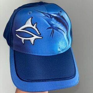 Loco Skailo 100% Polyester Navy Blue Embroidered Snap Back Cap